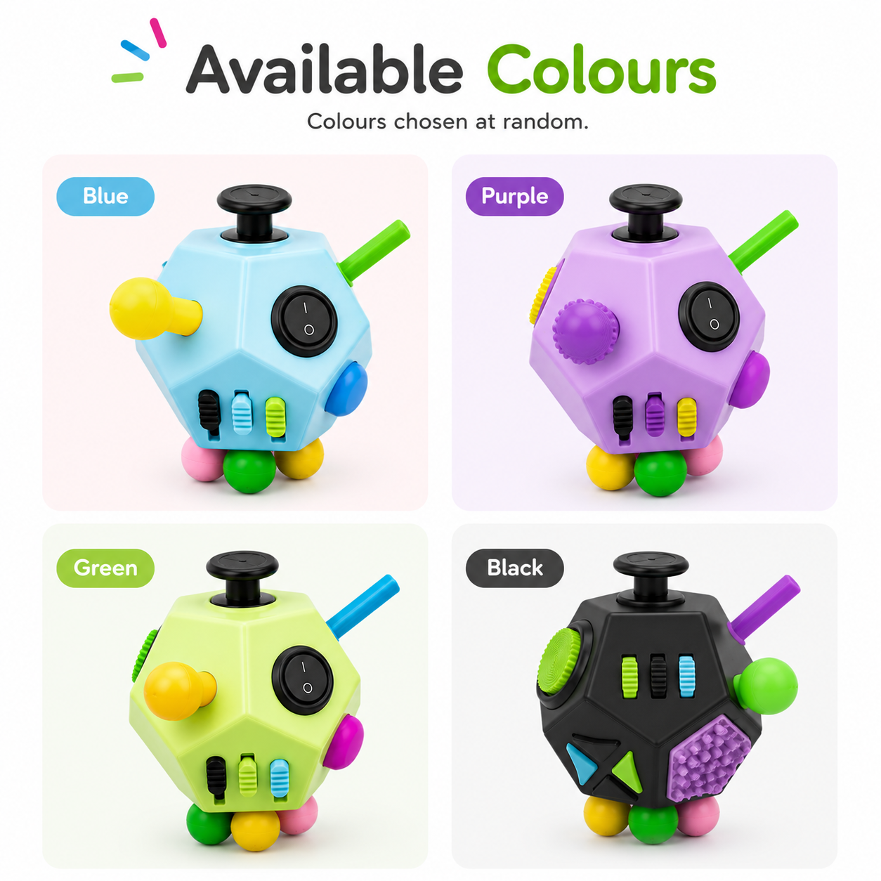 12 Sided Fidget Cube