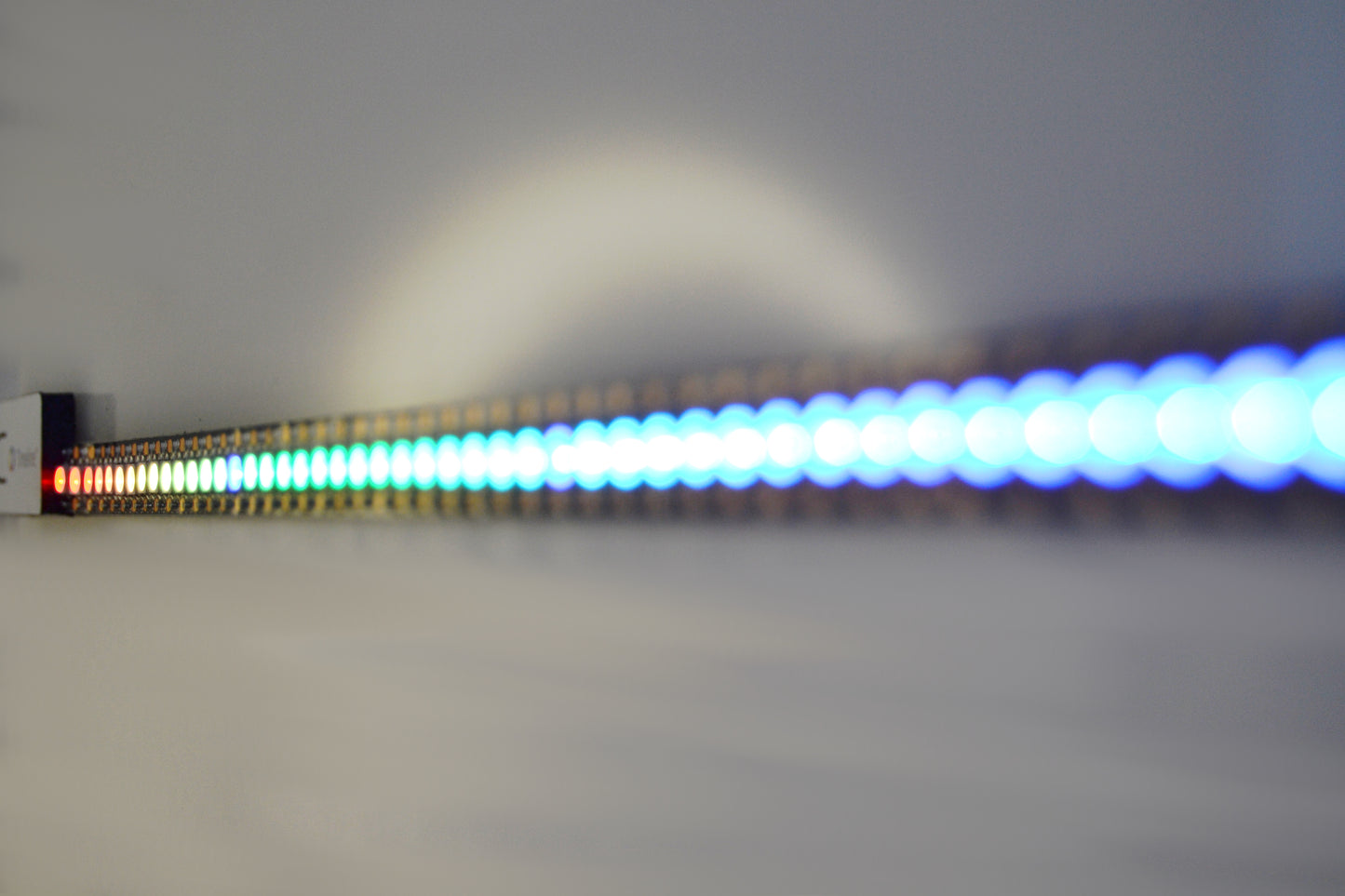 Timeline™ led strip digital hourglass - with whiteboard