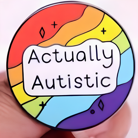 Lapel Pin (Actually Autistic)