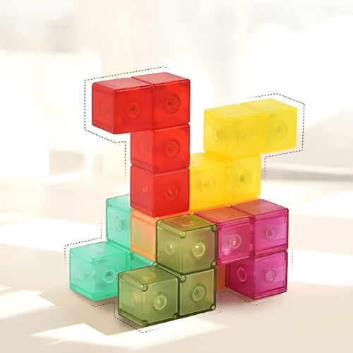Magnetic Soma Cube
