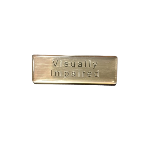 Visually Impaired Badge
