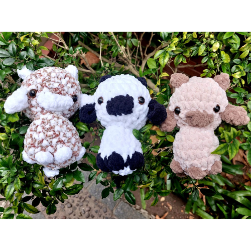 Support Crochet Plushies (Cows)