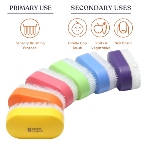 Wilbarger Therapeutic Brush (Multi-colour)