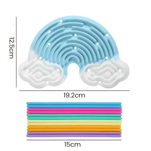 Sensory String Board (Clouds)