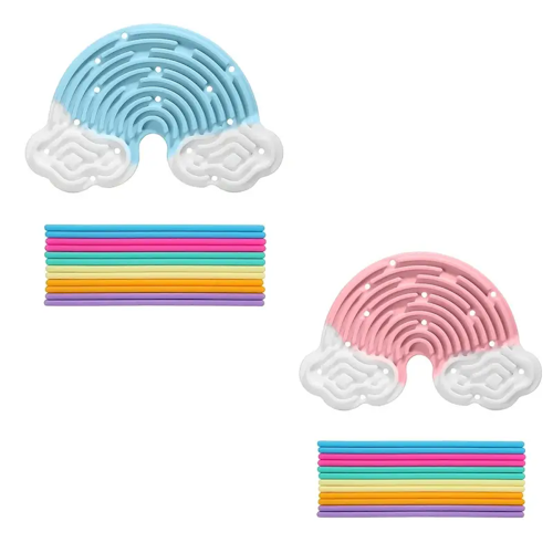 Sensory String Board (Clouds)
