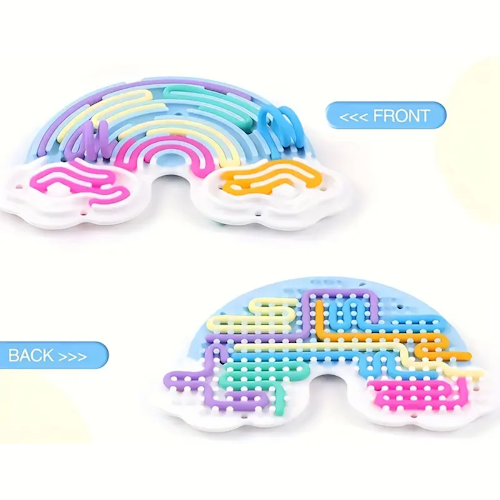 Sensory String Board (Clouds)