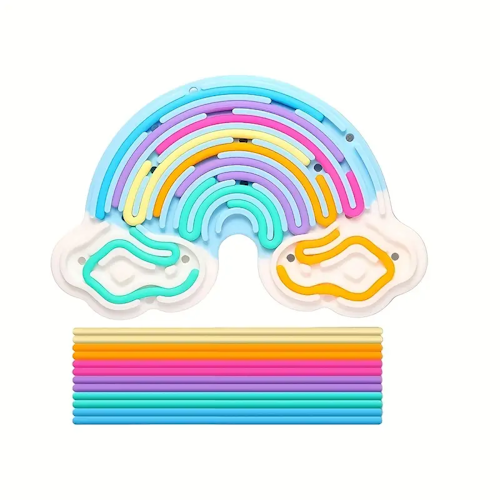 Sensory String Board (Clouds)