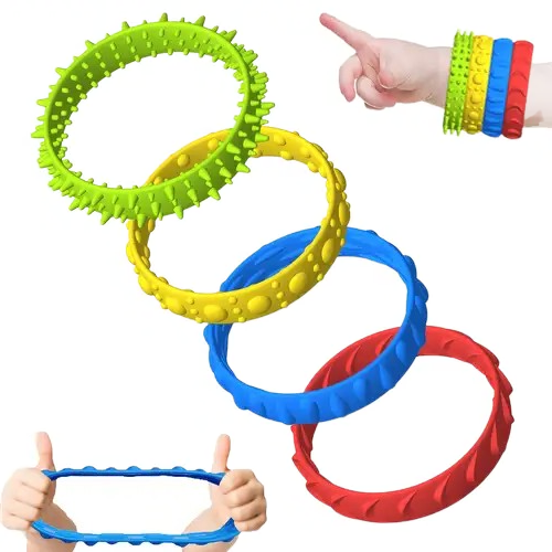 Sensory Fidget Bracelets (Pack of 4)