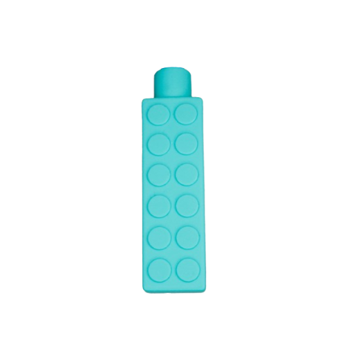 Silicone Chewable Pencil Toppers (Brick)