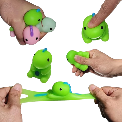 Dinosaur Mochi Squishies (Pack of 2)