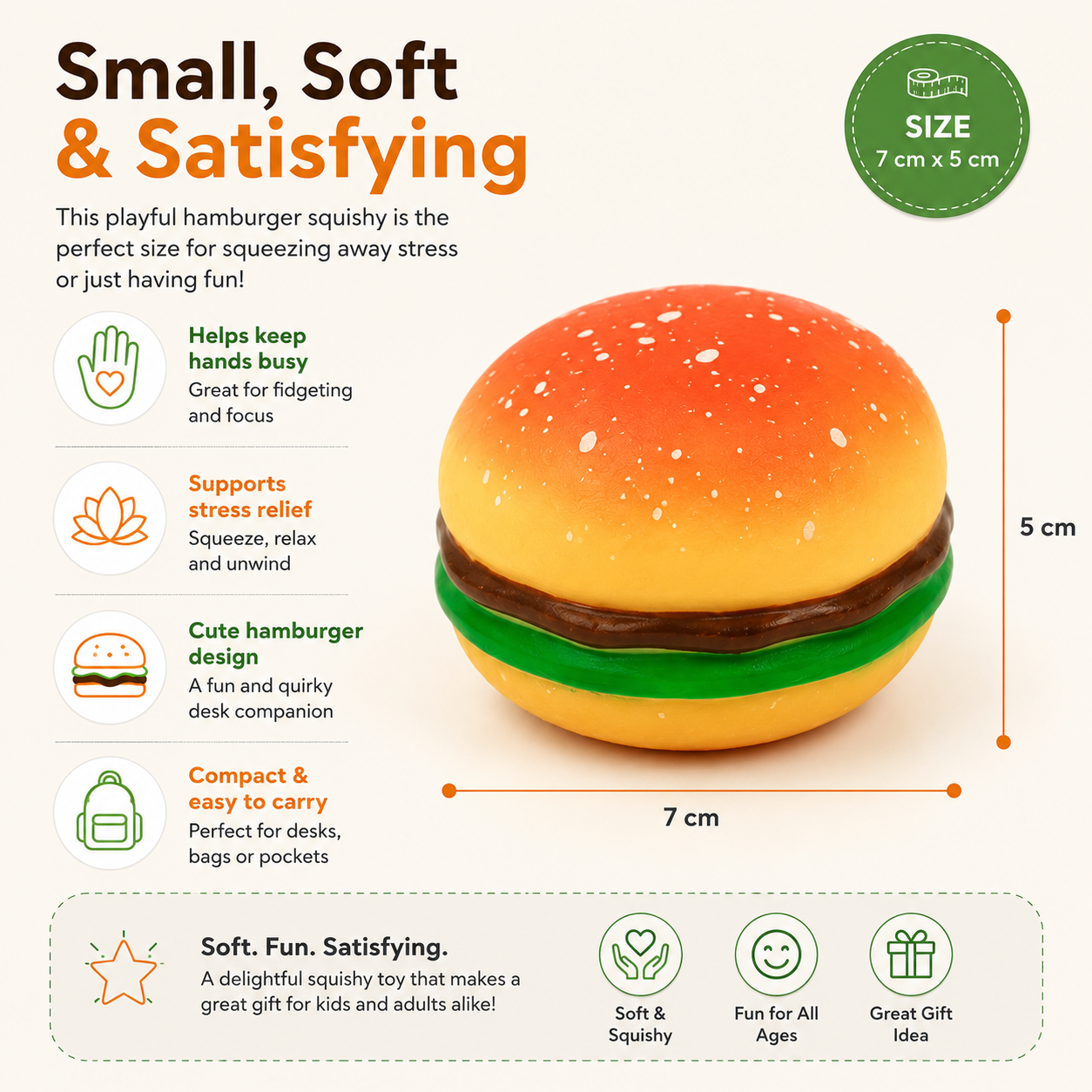 Hamburger Squishy