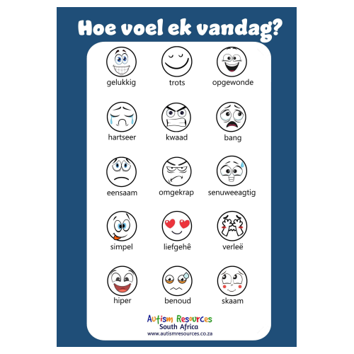 Bilingual Feelings Poster