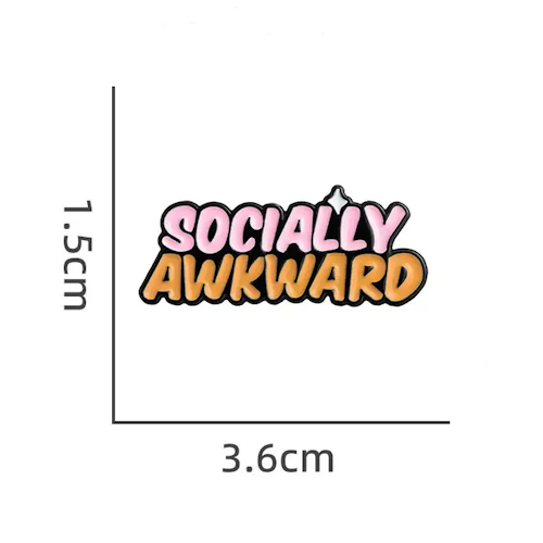 Lapel Pin (socially awkward)