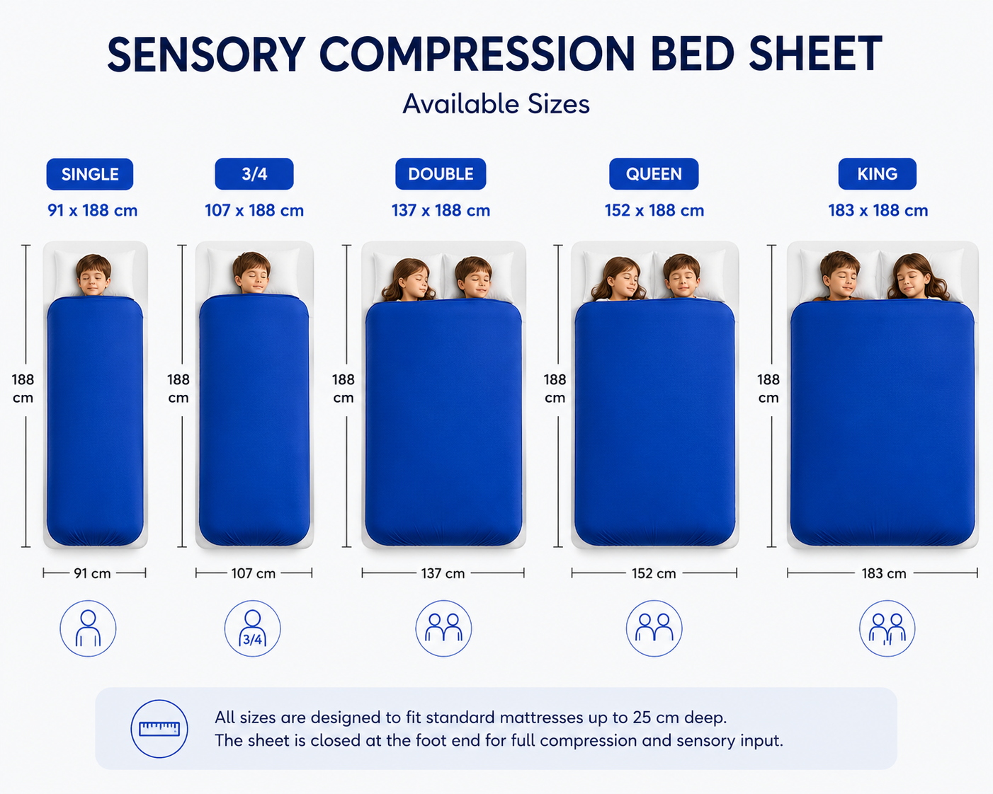 Sensory Bed Sheet