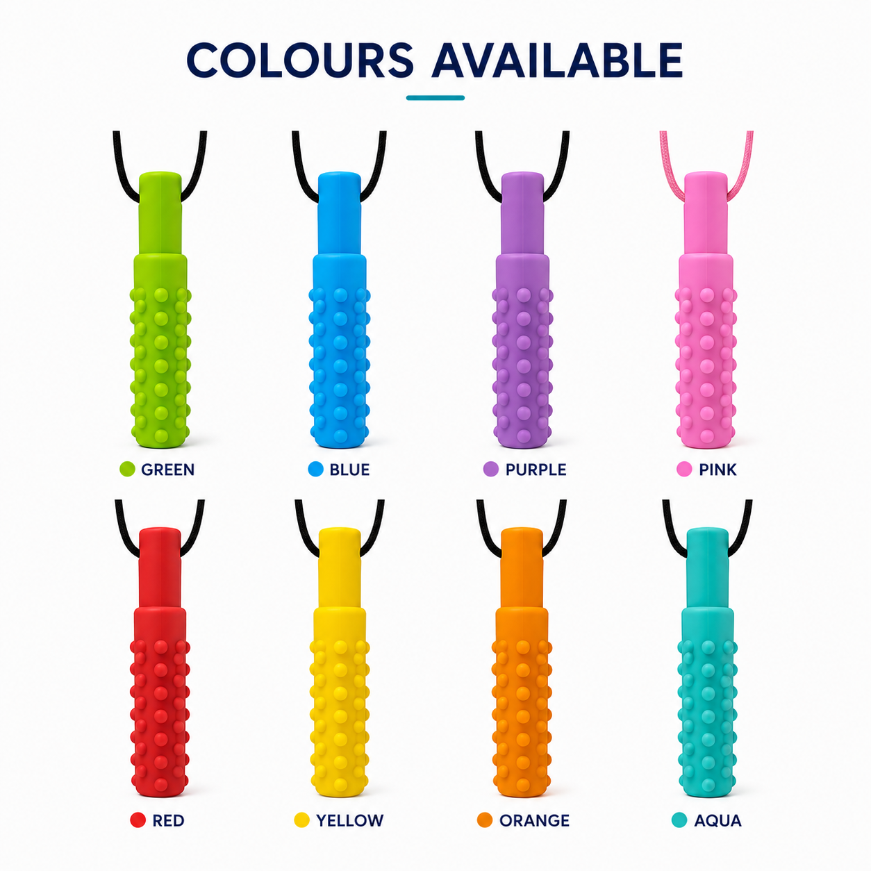 Sensory Chewable Necklace (Pendant)