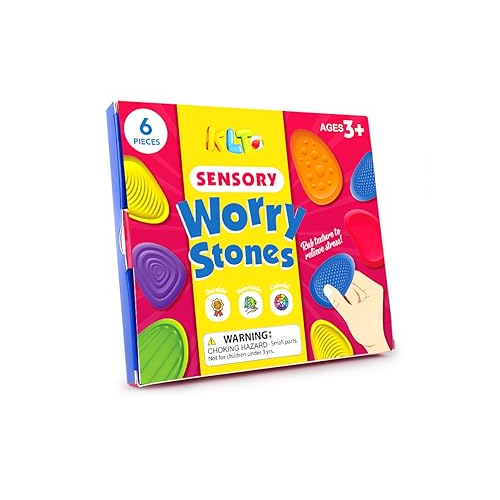 Sensory Worry Stones (Pack of 6)