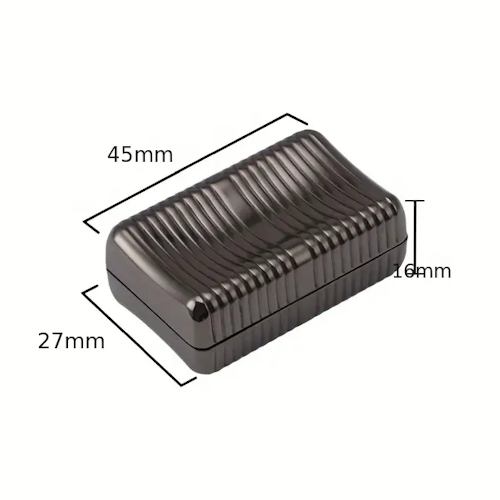 Infinite Metal Fidget Slider (Ribbed)