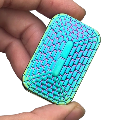 Infinite Metal Fidget Slider (Pyramid)