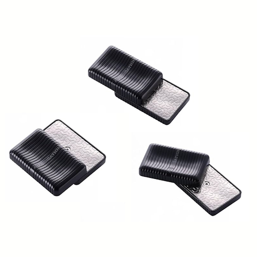 Infinite Metal Fidget Slider (Ribbed)
