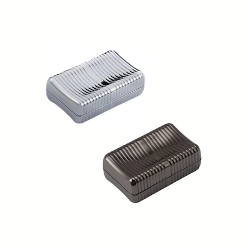 Infinite Metal Fidget Slider (Ribbed)