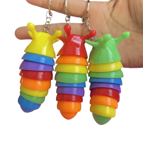 Fidget Slug Keychain