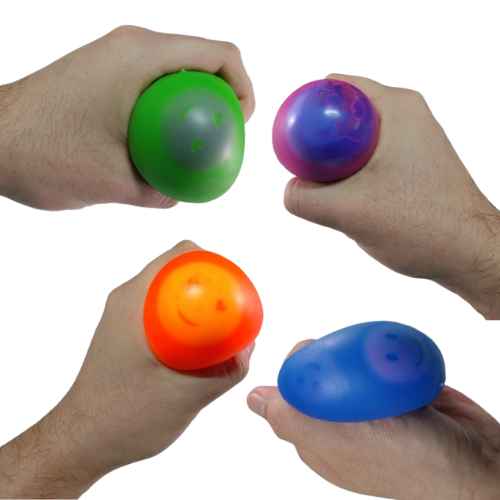 Smiley Face Squeeze Ball
