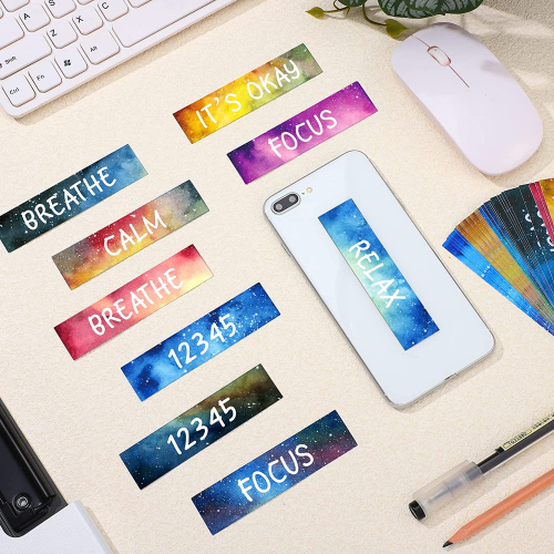 Sensory Textured Slogan Stickers (pack of 5)