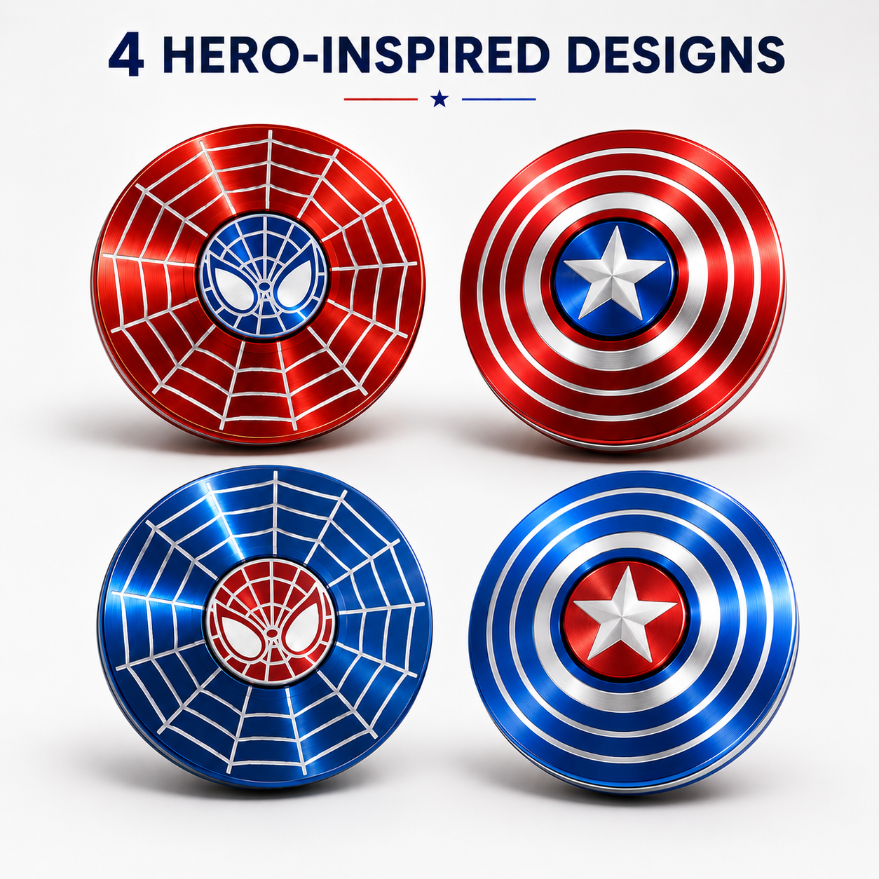 Superhero Metal Fidget Spinner