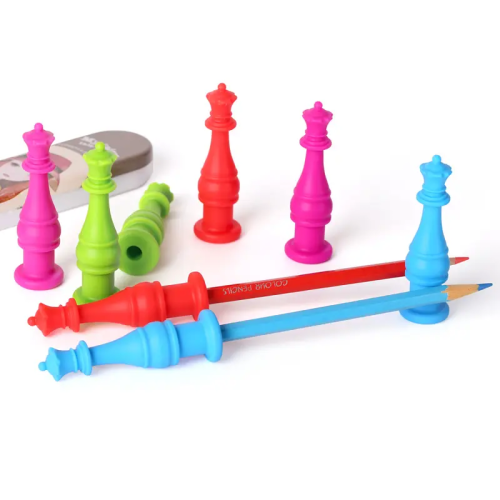 Silicone Chewable Pencil Toppers (Chess Piece)