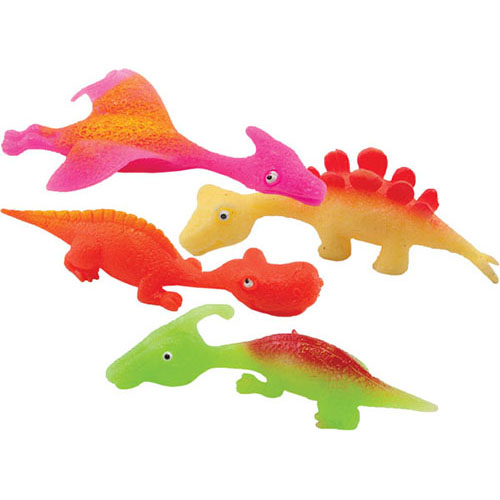 Stretchy Slingshot Dinos (Pack of 2)