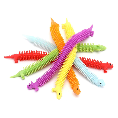 Glow-in-the-Dark Stretchy Dinosaurs (Pack of 2)