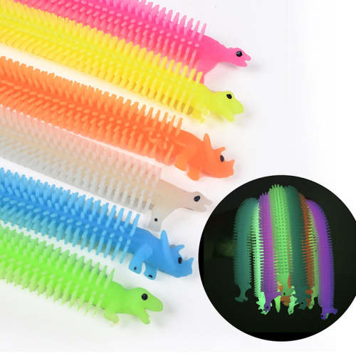 Glow-in-the-Dark Stretchy Dinosaurs (Pack of 2)