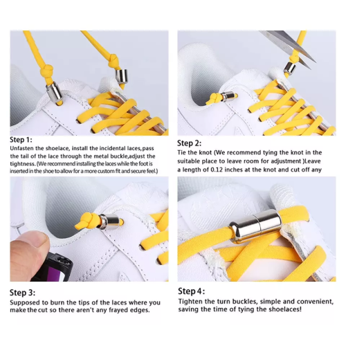 Locking Laces elastic shoe laces