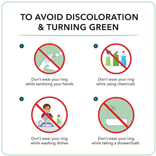 Rainbow Glitter Spinner Ring