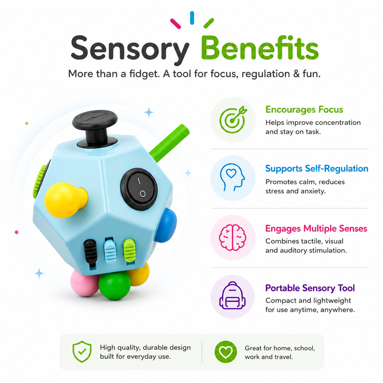 12 Sided Fidget Cube