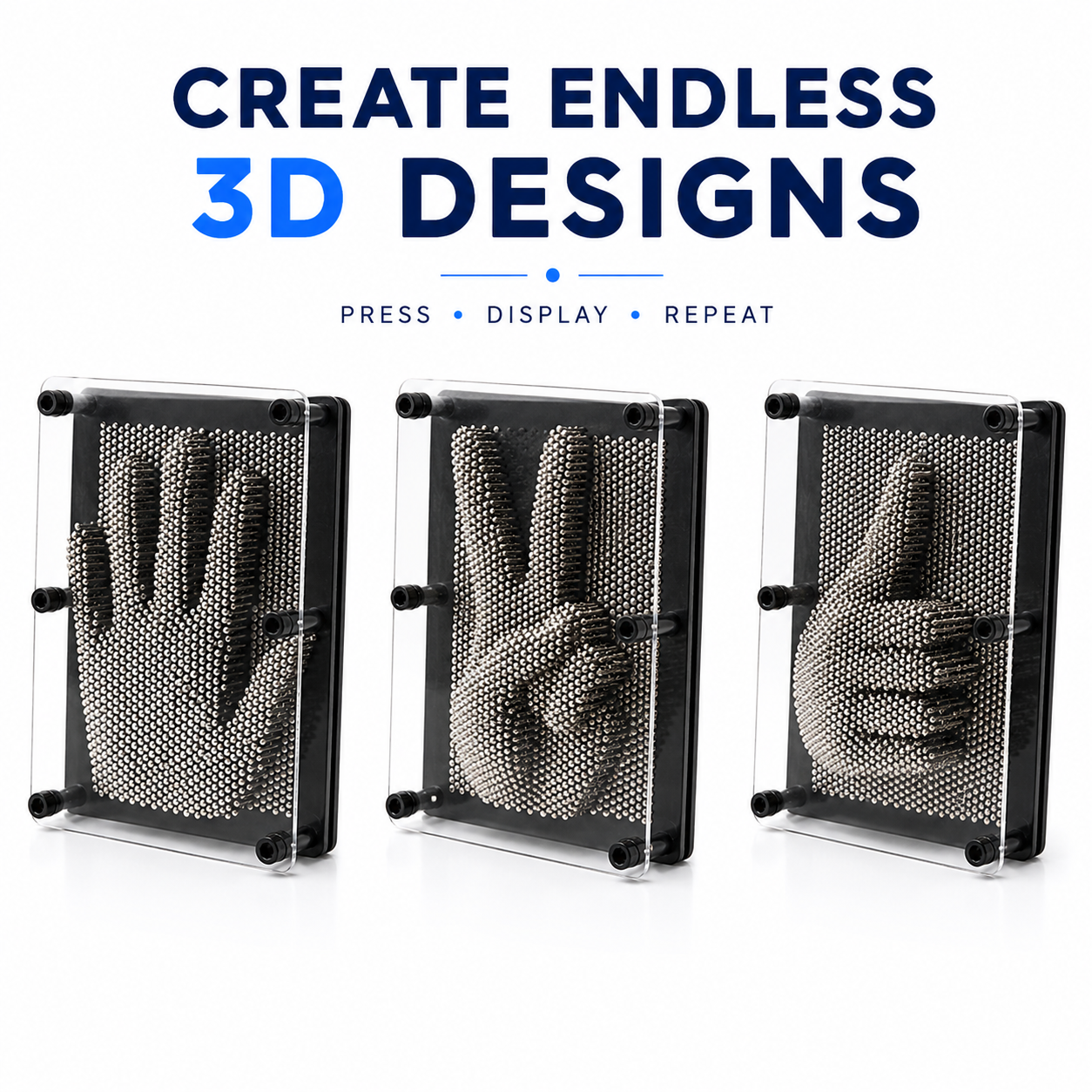 3D Pin Art (Metal)