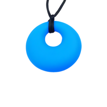Sensory Chew Necklace (Circle Pendant)
