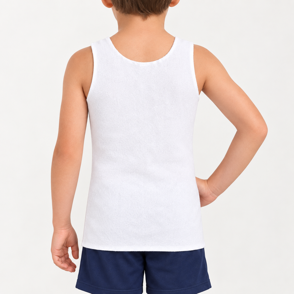 SmartKnitKIDS Compresso-T Vest Medium (White)