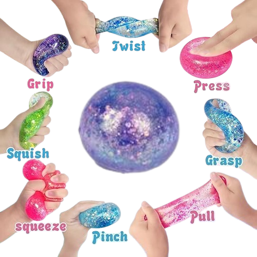 Glitter Squeeze Ball