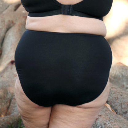 Hubba Hubba High-Cut Brief - Black