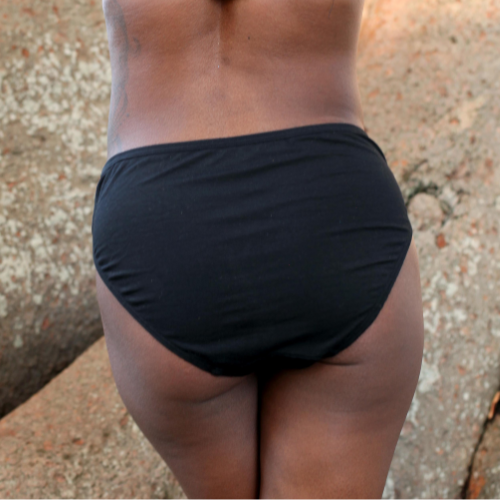 Hubba Hubba Mid-Rise Bikini - Black
