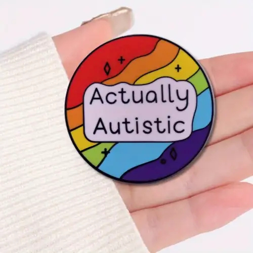 Lapel Pin (Actually Autistic)