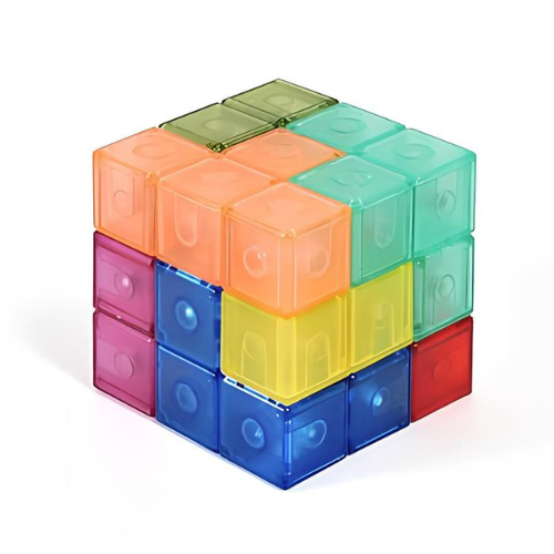 Magnetic Soma Cube