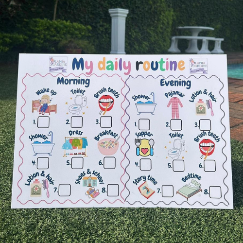 My Daily Routine - Visual Schedule