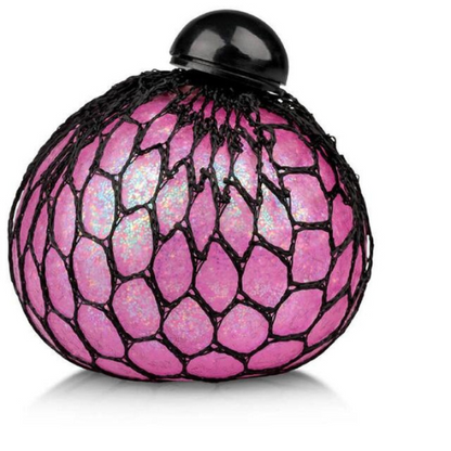 Glitter Mesh Squeeze Ball