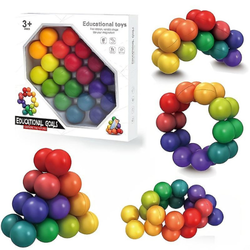 Shape Shifting Rainbow Balls