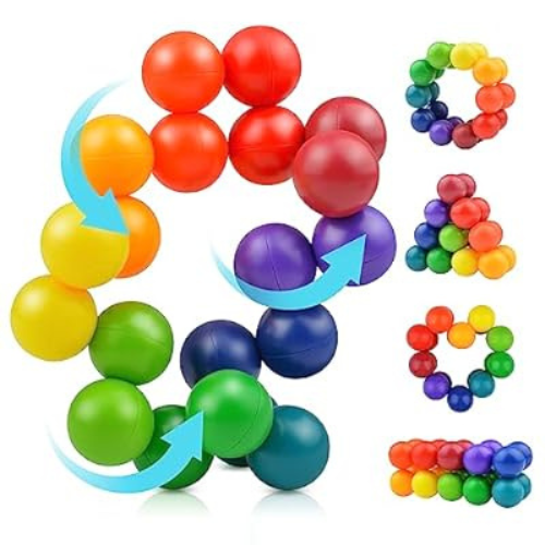 Shape Shifting Rainbow Balls