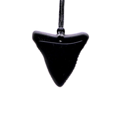 Sensory Chewable Necklace (Shark's Tooth)