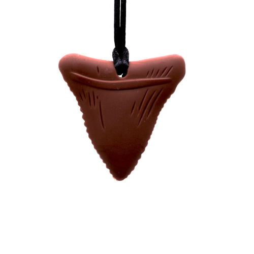 Sensory Chewable Necklace (Shark's Tooth)