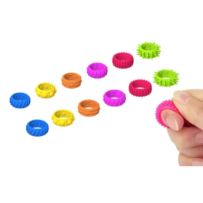 Sensory Fidget Rings (Pack of 6)